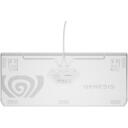 Genesis THOR 230 mehāniskā spēļu klaviatūra NKG-2165, bezvadu, balta, RGB, Outemu Red, 25 apgaismojuma režīmi