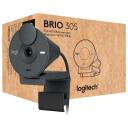 Logitech veebikaamera BRIO 305 960-001469, 1920x1080, 1x USB-C, sisseehitatud mikrofon, grafiitv&auml;rv