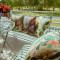 Dārza dīvāna spilvens AMAZONIA 45 x 45 cm bēšs T1180248 HOME4YOU