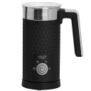 Super greitas ir patogus pieno putotuvas 500W 300ml šildymui 130ml plakimui Juodas AD4494B Adler