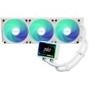Asrock Challenger White 360 Digitālā &scaron;ķidruma dzesē&scaron;anas komplekts 90-ACLA36-WAAGA6, 3 ventilatori, 12 cm, 720 mA, 12 V, 62.6 cfm