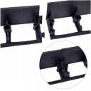 Plastic grass board, black, 100 x 8 cm 861142