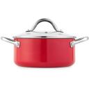 Russell Hobbs Riviera 4 daļu pannu komplekts RH03821, sarkans/melns, alumīnijs, 4 gab., visām plītīm, nepiedego&scaron;ais