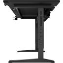 Genesis Moduārais Spēļu Galds NDS-2251, 180cm, 70-90cm, melns, MDF, kauss turētājs, austiņu turētājs, vadu pārvaldība