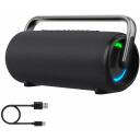 Manta Portatīvs Bluetooth skaļrunis SPK325-BK, 80W, 10h, Bluetooth 5.3, TWS, balss asistents, strāvas banka
