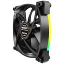 Montech Вентилятор для корпуса RX120 PWM RX120PWMBLACK, 120mm, 4-pin, 27dB, 1760RPM, RGB подсветка