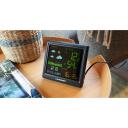 Blaupunkt Meteoroloģiskā stacija WS25BK, Krāsu LCD, modinātājs, pulkstenis, 5V 1200mA adapteris, 2xAA baterijas