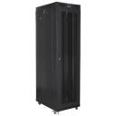 Lanberg seisev rack-kapp 19 tolli 47U 800x1000mm, perforatsiooniga LCD uksed, FF01-8047-23BL, 1200kg, 4 vertikaalset riba, IP20