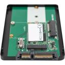 Digitus 2.5" SATA HDD korpus M.2 v&otilde;i mSATA DA-71118, SATA 6Gb/s, 520 MB/s, alumiinium, 1 x 2.5" sisemine