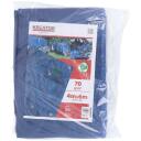 Тент 4x6м, KREATOR, KRT660105, 70г/м², с алюминиевыми люверсами и усиленными краями