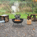 Dārza ugunskura bļoda ar režģi BROWIN 330494 Ø55 cm