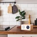 Manta Žadintuvas RDI912W, 0.7kg, 93mm, 169mm, 100mm, 10W, Bluetooth 5.1, FM radijas, 10h baterijos veikimo laikas