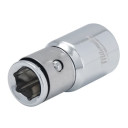 ¼″UZGAĻU TURĒTĀJS, 1/4" DRIVE BIT HOLDER FOR 1/4" HEX BITS, 4932493961 MILWAUKEE