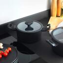 Russell Hobbs k&otilde;rge pott RH01863EU7, 20cm, must, alumiinium, 10cm, kaanega