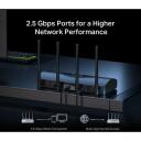 Беспроводной маршрутизатор Mercusys MR27BE, 3600 Мбит/с, 2.5 Гбит/с WAN, 2.5 Гбит/с LAN, 4x внешние антенны, EasyMesh, WPA3