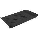 Lanberg riiul 19'' AK-1008-B, 483x315mm, 1U, maksimaalne kandev&otilde;ime 25kg, must