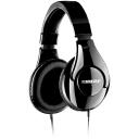 Shure Austiņas SRH240A-BK-EFS, 238g, 38&Omega;, 4cm, Neodīms, 2m, melna, 20-20000Hz, 500mW, vadu savienojums
