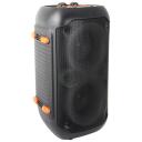 Esperanza EP156 KARAOKE skaļrunis, 20W, 410mm, 220mm, 230mm, Bluetooth, FM, LED, USB, 5h akumulatora darbības laiks