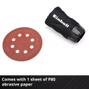 Bezvadu rotējošais slīpmašīna TE-RS 18 Li-Solo, EINHELL, 4462010, 125 mm, 18 V, 0 akumulatori, 0 lādētāji