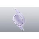 Baseus Free2Pull USB-C į iP 20W 1m P10364501511-00, 20W, 100cm, iki 480 Mbps, maitinimo laidas, reguliuojamas ilgis