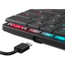 White Shark Klaviatūra NAGAMAKI-B-US-RED.SW, 0.320 kg, 29.2 cm, 10.3 cm, 2.5 cm, USB-C, mehāniskā, RGB apgaismojums, 62 taustiņi