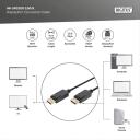 Digitus DisplayPort kaabel, AK-340100-100-S, 10m, must, DisplayPort Male, DisplayPort Male