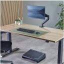Fellowes Lauamat Breyta 100139323, 800 x 400 x 2.5 mm, kumm, &otilde;mmeldud servad, libisemisvastane alus