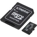 Kingston microSDHC kaart SDCIT2/8GB, 8 GB, UHS-I, 100 MB/s, A1, V30, U3, SD adapter, vigaste plokkide haldamine, tugev ECC mootor
