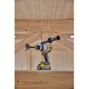 Dewalt trinkelių gręžtuvas DCD1007H2T-QW 1530 W, 3 greičiai, 169 Nm, 2 x 18 V / 5 Ah akumuliatoriai, metalinis chuck, LED &scaron;viesa