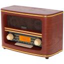 Adler | Retro Radio | AD 1187 | Alarm function | AUX in | Wooden