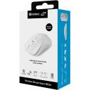 Sandberg Bezvadu pele 331-05, 4 pogas, 800/1200/1600 DPI, RF 2.4 GHz, balta