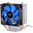 Deepcool procesoriaus au&scaron;intuvas ICE EDGE MINI FS V2.0, 2 &scaron;ilumos vamzdžiai, 25.1 cfm, 2200 rpm, aliuminio radiatorių