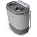 Camry | Washing machine | CR 8052 | Top loading | Washing capacity 3 kg | 1300 RPM | Depth 40 cm | Width 60 cm | White-Grey