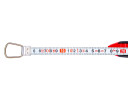 Atvērta rāmja mērī&scaron;anas lente 50m, Tvardy, T00362, izturīga tērauda, precīza skala cm/mm, ergonomisks gumijas rokturis