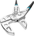 Grip pliers wrench, HAZET, 762-12, 125 mm, 26 mm clamping range, ergonomic design