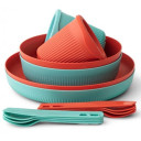 Trauku komplekts PASSAGE Dinnerware Set, 14 pcs, Blue / Orange, 9327868157235 SEA TO SUMMIT