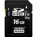 Goodram SD kortelė S1A0-0160R12, 16GB, 100MB/s, 10MB/s, UHS-I, Class 10, V10, U1