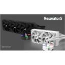 Zalman Vedelik jahuti Reserator5 Z36 Black ZE1225ASHx3, 12V, 0.35A, 4.2W, 0.7-0.85L/min, 2200 RPM, 37dB, AM4, LGA1700
