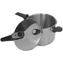 Jata Auk&scaron;to slėgio katilas HOLL2228, 8L, 240mm, Nerūdijantis plienas, Tinka elektrinėms, dujinėms, indukcinėms, keraminėms