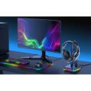 Onikuma statīvs austiņām ST-2B RGB, 384g, <250mA, 3xUSB2.0, 3.5mm, RGB apgaismojums, 1.5m kabelis
