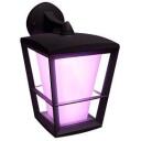 Philips Hue Econic āra sienas lampa 8718696170588, 15 W, 2000-6500 K, 1140 lm, IP44, LED, melns