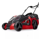 Bezvadu zāles pļāvējs GE-CM 43 Li M, EINHELL, 3413130, 43 cm, 2x4,0Ah akumulatori, 6 augstuma iestatījumi, 600 m² laukumiem