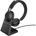 Jabra Bezvadu austiņas Evolve 2 26599-989-889, 176g, 37h, 40mm, 20-20000Hz, USB, USB-C, nenoņemams mikrofons