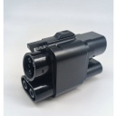 EV Charge CCS Combo 2 į CCS Combo 1 DC adapteris, 250A didelės galios 150kW nuolatinės srovės keitiklis