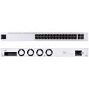 Ubiquiti UniFi Hallatav L3 L&uuml;liti USW-Pro-Aggregation, 380 Mpps, 4 ventilaatorit, 4 SFP28 porti, 28 SFP+ pesa