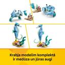 Lego Konstruktors 3in1 31385, 542 gab., dzīvnieki, delfīni, jūraszirdziņ&scaron;, krabis, kustīgas daļas