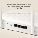 Беспроводной маршрутизатор с Wi-Fi 6, 4-портовым коммутатором и двухдиапазонным подключением 2.4/5 GHz Router AX1500 DVB4412GL Xiaomi