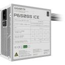 Gigabyte Maitinimo &scaron;altinis GP-P650SS ICE, 650W, 155-240V, 50/60Hz, 80 PLUS Silver, 1 ventiliatorius, baltas