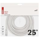 Emos UTP &uuml;henduskabel CAT5E S9130, 25 m, 8 juhet, RJ45/RJ45, hall, PVC, 1000 Base-T