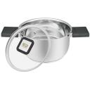 Resto Kastrul 92201 1.6L, L&auml;bim&otilde;&otilde;t 16cm, Materjal: Bakeliit, Roostevaba teras, Ergonomilised kokkuklapitavad k&auml;epidemed